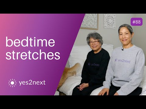Relaxing bedtime stretches for better sleep | Seniors, beginners