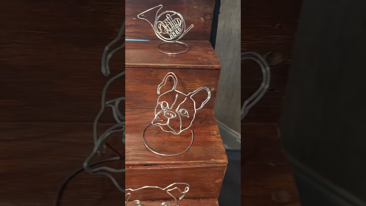 Promotional video thumbnail 2 for Wire Sculpture Live