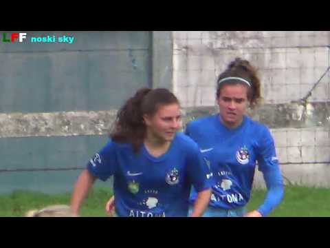 Gol Amaia Irastorza (Oiartzun 2-1 EDF Logroño B) - LigasFutbolFemenino.com