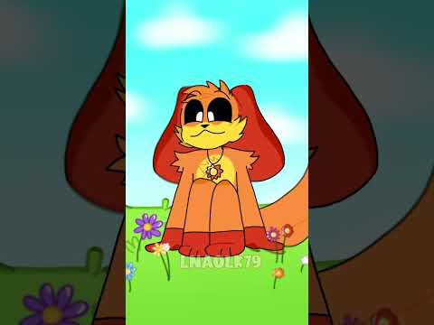 Cat nap and dog day☀️🌙 #smilingcritters #catnap #dogday #shorts #poppyplaytime