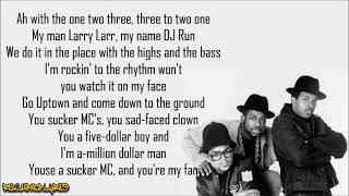 Run-D.M.C. - Sucker M.C.&#39;s (Krush-Groove 1) [Lyrics]