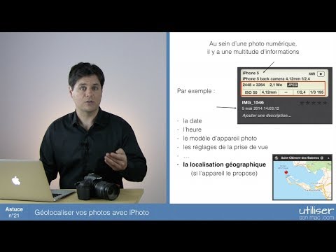comment localiser une photo sur iphoto
