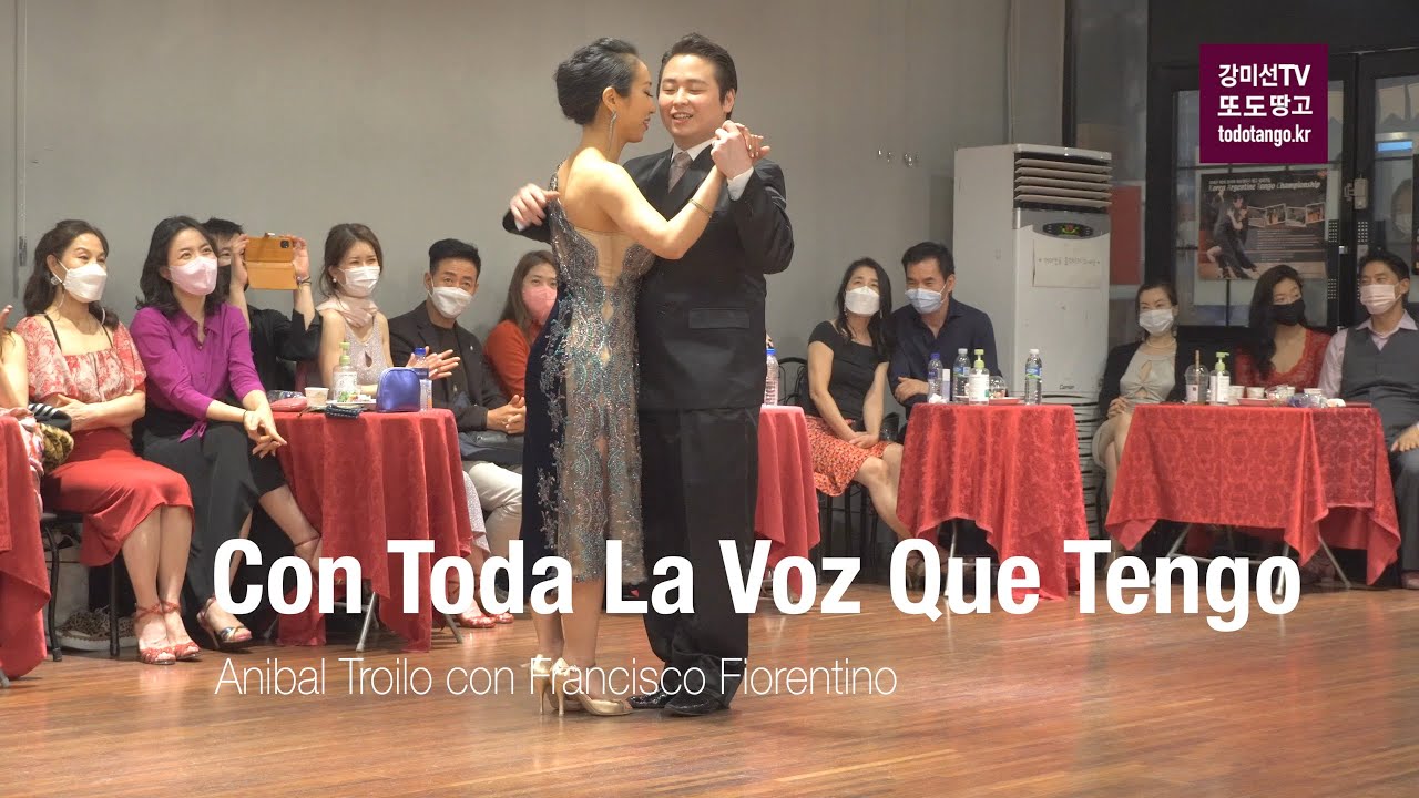 또도땅고 5주년 축하공연, 샤론 & 태희, Con toda la voz que tengo, Anibal Troilo, 2021. 11. 20