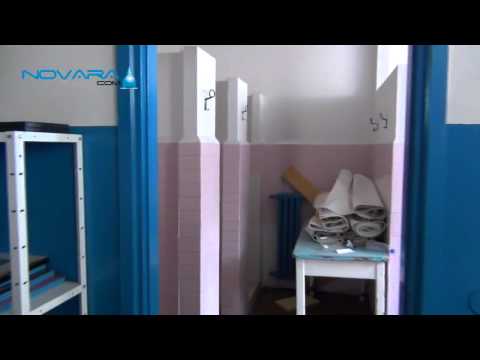 La fatiscente sede del Roller Effenbert Hockey Novara