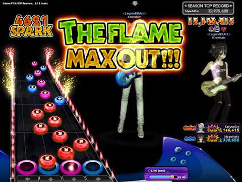 The Fiery Concert - DragonForce - Fury Of The Storm ( Lv 4 Crazy ) with FlameOut