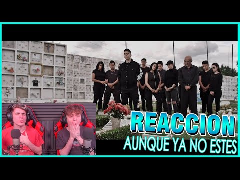 [REACCION] Mc Davo - Aunque Ya No Estés (VIDEO OFICIAL)