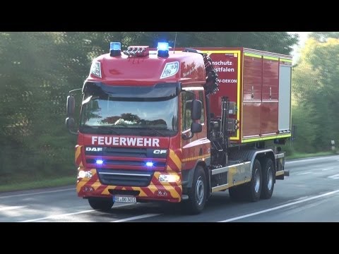 [KATASTROPHENSCHUTZÜBUNG] - Gefahrgutunfall mit 50 Verletzten in Dorsten - [500 EINSATZKRÄFTE]