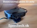 Prídavné kúrenie / rozmrazovač okien / ventilátor - 12V / 120W - Video Youtube