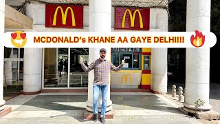 McDonald’s Khane Aana Pada Delhi || Tilak Nagar || SupremeVeer Vlogs