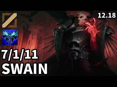Swain Mid vs Lulu - Ranked Grandmaster - Patch KR 12.18