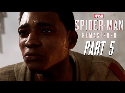 MARVEL'S SPIDER-MAN REMASTERED Gameplay Walkthrough Part 5 - MILES :( (PlayStation 5)