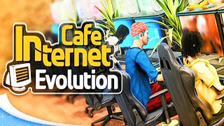 Building A Shady Internet Cafe in the 90s in this NEW TYCOON GAME