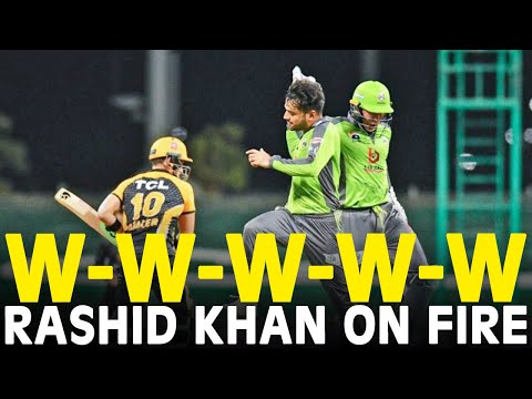 Rashid Khan Showing His Bowling Skills | Grabs 5 Wicket Haul vs Zalmi | HBL PSL 2021 | MG2A