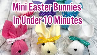 Easter Bunnies In Under 10 Minutes/Easter Craft/Easter Crafts to Sale