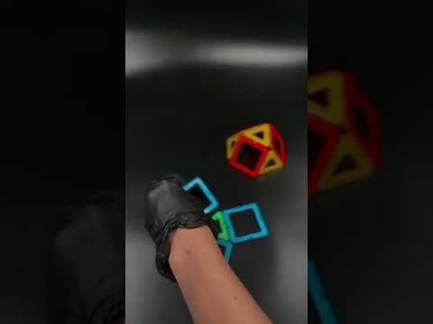 Магнитный конструктор, часть 2. Сборка шара