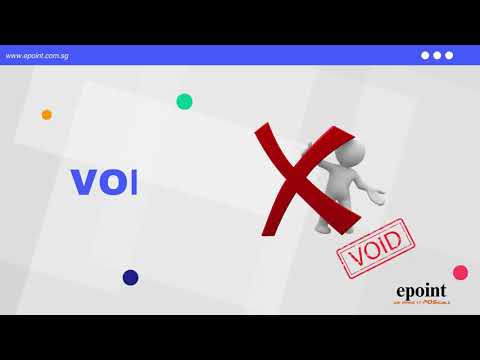 Epoint Systems Pos Tutorial 3 Void