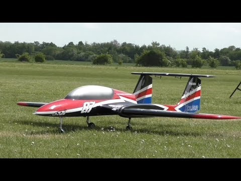ProWing International 2018 - Björn Dommershausen with his Xcalibur Turbine Jet