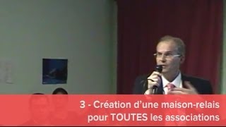 preview picture of video 'Priorité 3 : Maison des associations - Xavier Cochet - Elections municipales 2014 Saint-Mihiel'
