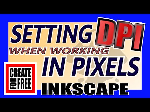 Inkscape 300 DPI Resolution