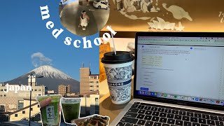 med school study vlog 🇯🇵 | tokyo japan itinerary, studying for exams | last 2 weeks of 2024 in 2 min