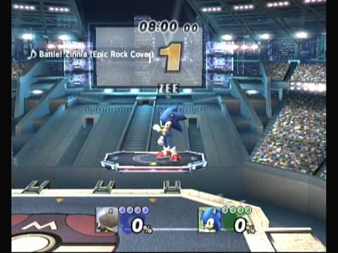 Zee (Sonic) v. Zork (Olimar)