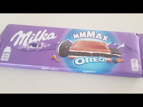 Milka MMMAX Oreo Big Table Chocolate Unboxing 300g 2021
