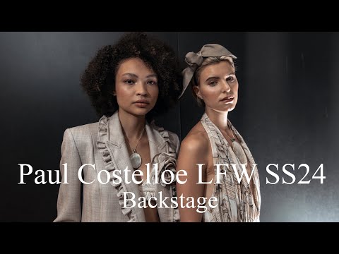 Paul Costelloe - London Fashion Week SS24 Backstage