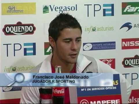 Real fútbol Sporting de Gijón - Canella, nuevo lesionado