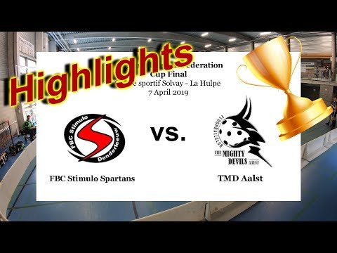 Highlights: CUP Final FBC Stimulo Spartans vs. TMD Aalst 2018/2019