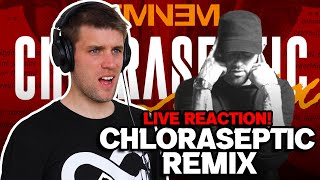 Rapper Reacts to EMINEM CHLORASEPTIC REMIX LIVE!! | EM, 2 CHAINZ &amp; THE SNOOP DISS