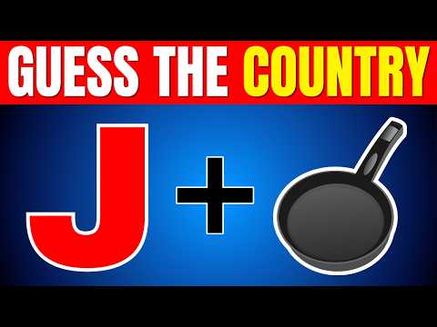 Guess the Country by Emoji 🌍 | 60 Fun Emoji Quiz Challenges for Kids!