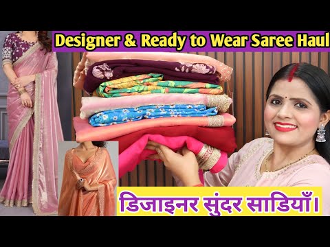 Flipkart Ready to Wear Designer and Party wear saree for wedding