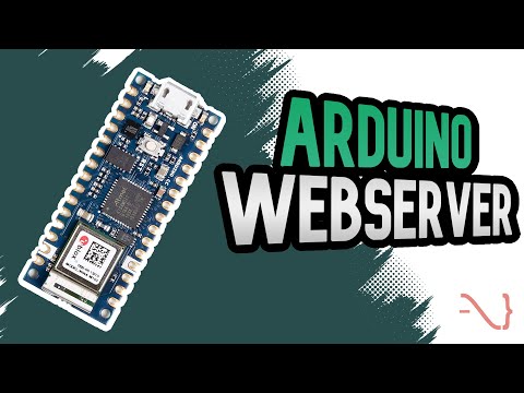 Creare un WebServer con Arduino Nano 33 IoT