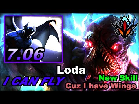 I CAN FLY NOW!!!【NEW SKILL FLYING】BISA TERBANG | 7.06 | Loda | Dota 2
