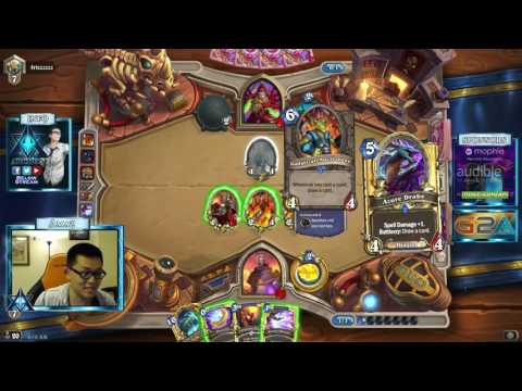 Hearthstone Amaz Playing Ranked Yogg Saron Mage