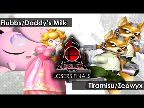 Melee: Flubbs/Daddy's Milk V Tiramisu/Zeowyx - Obelisk 39 Tournament SSBM