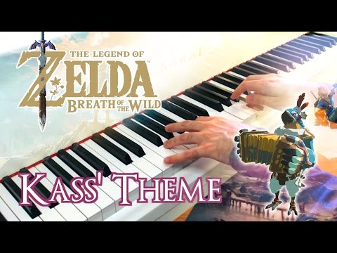 🎵 Legend of Zelda: Breath of the Wild - KASS' THEME ~ Piano cover w/ Sheet music!