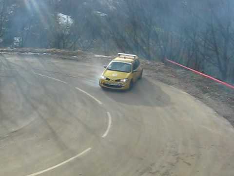 megane 2 voiture ouvreuse rallye monte carlo 2009