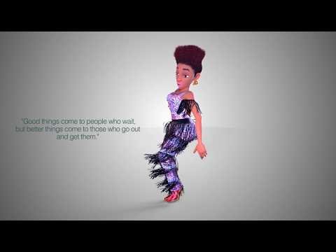 Short 3d CGI animated Motivational Dance