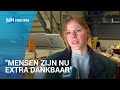 Milou (18) kan niet werken door corona, helpt mee bij de voedselbank