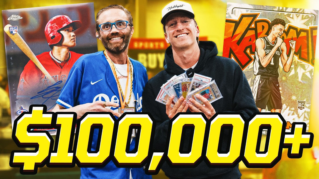 Over $100,000 of Sports Card Deals in 1 DAY at a Card Show