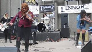 Amber Asylum - at Tidal Wave 2010 free metal concert