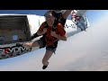 George Jumps From A Plane