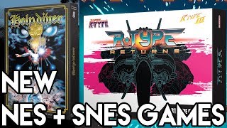 R-Type Multicart for SNES + Holy Diver for NES Coming Soon!