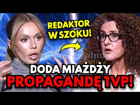 DODA NIE WYTRZYMAŁA I JEDZIE Z FUNKCJONARIUSZKĄ TVP PO CAŁOŚCI!