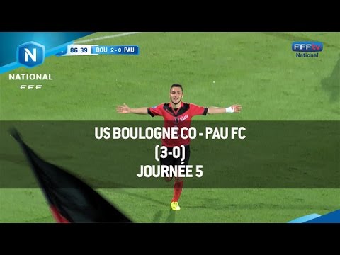 J5 : US Boulogne CO - Pau FC (3-0), le résumé