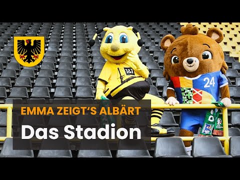 Emma zeigt's Albärt: Das Stadion 🏟