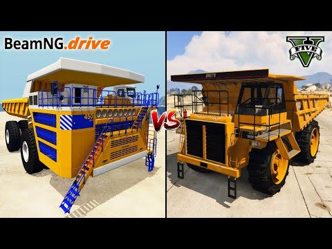 BEAMNG DRIVE DUMP TRUCK VS GTA 5 DUMP TRUCK - WHICH IS BEST?