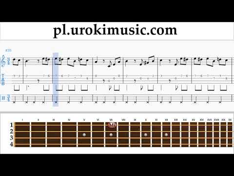 Nauka Gry Na Ukulele Beethoven - Für Elise Nuty Poradnik Część 2 um-b463