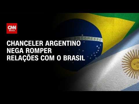 Chanceler argentino reitera apoio a Flávio e nega romper relação com Brasil | CNN 360°
